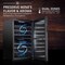Ivation 43-Bottle Wine Cooler, Dual Zone Compact Freestanding Wine Fridge with Lock